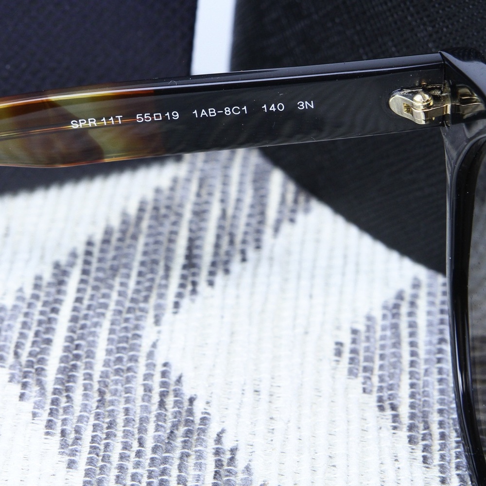 NWT Womens PRADA Fashion Sunglasses 0PR11TS Brown - Picture 5 of 7
